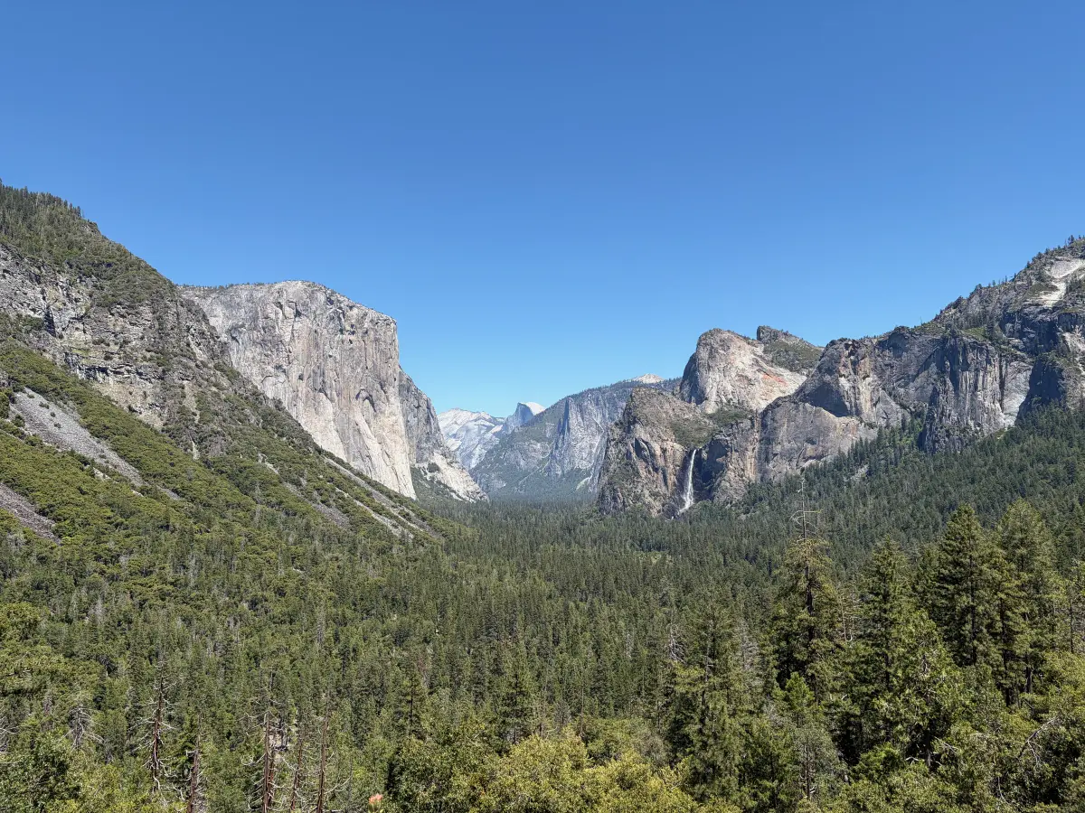 Yosemite Valley from Tunnel View